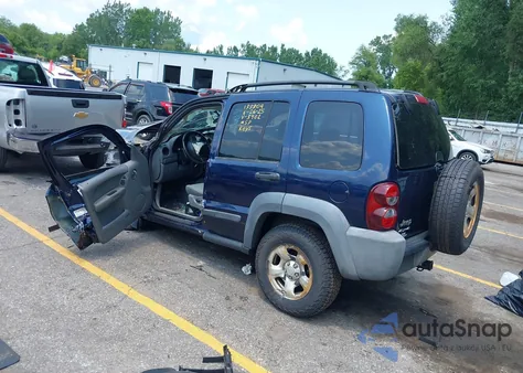 2007 Jeep Liberty Sport из США, поврежденный, VIN 1J4GL48K37W643902